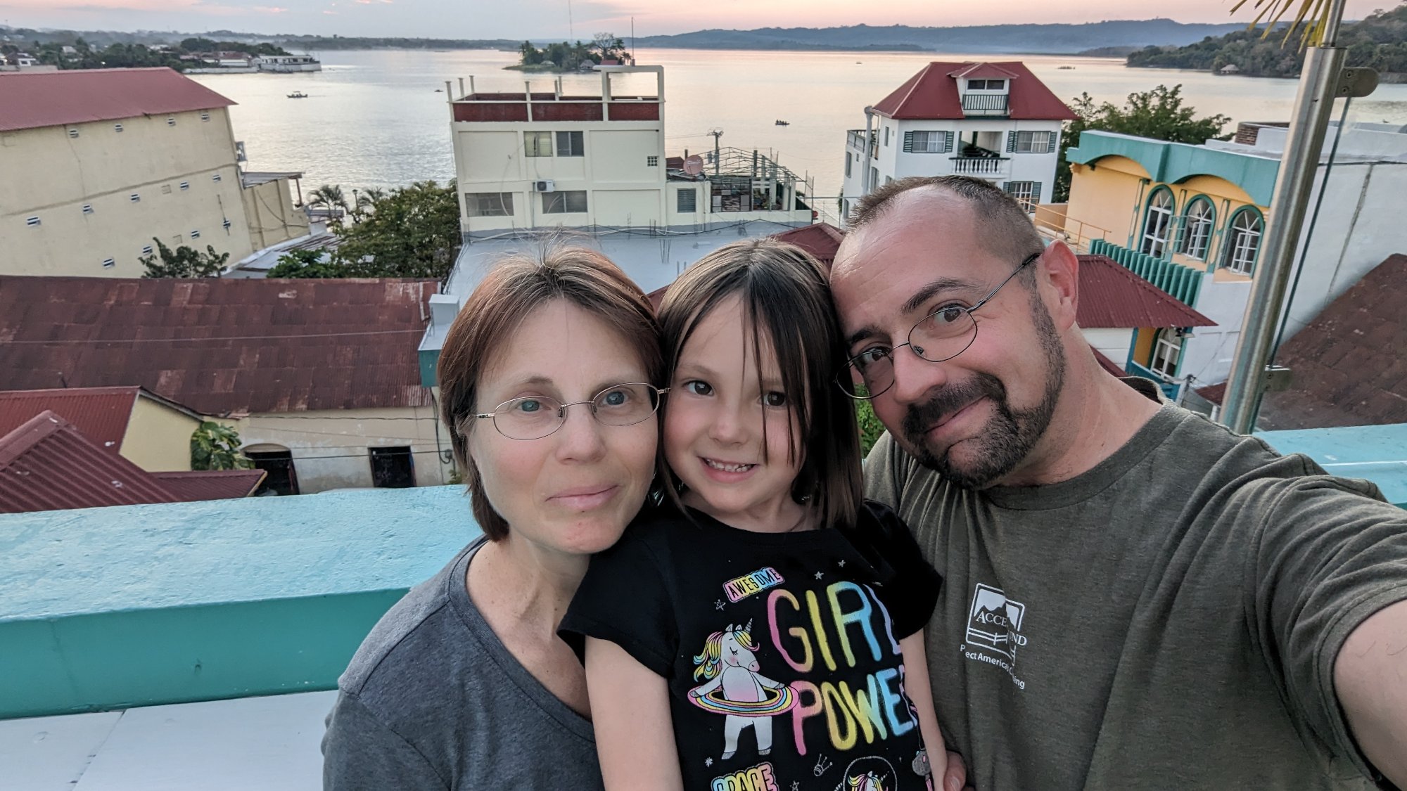 Matt and family traveling abroad